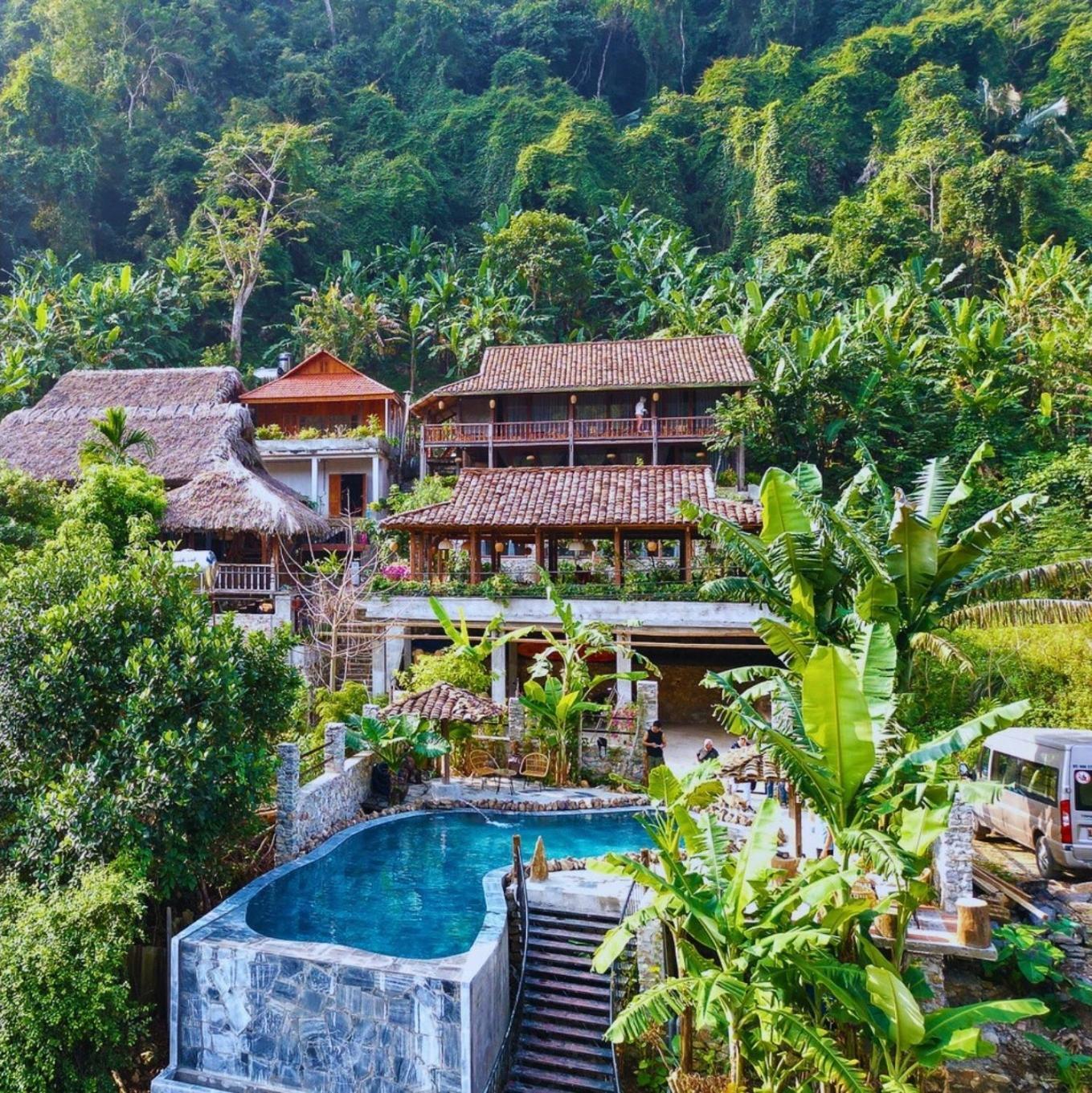 Ba Be Jungle Houses Exterior foto